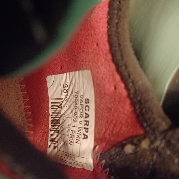 Scarpa vaper v climbing shoes - Picture 3 of 4